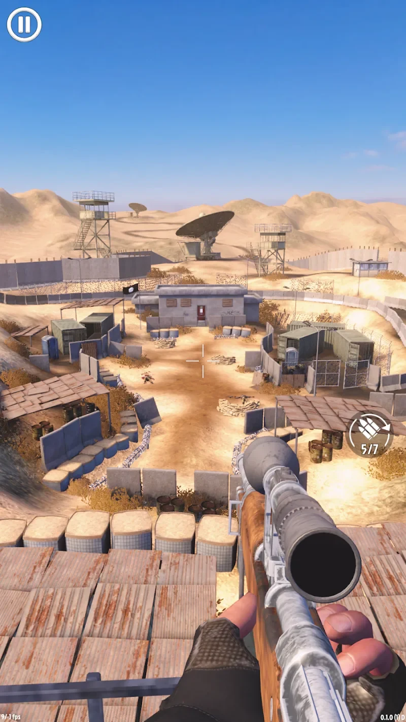 Screenshot 3 — Ghost Sniper: War FPS Shooter 1.0.1 MOD APK