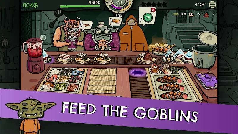 Captura de tela 2 — Goblin Sushi 0.5.1 MOD APK