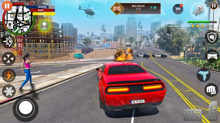 Ekran Görüntüsü 3 — Grand Gangster:Game Theft City 2.3 MOD APK