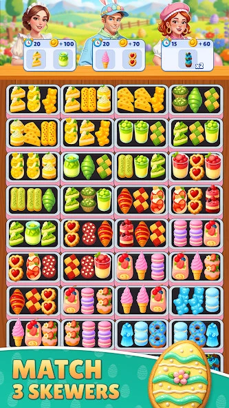 Screenshot 3 — Grill Cooking: Sort Challenge 0.6.5.1 MOD APK
