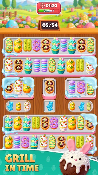 Screenshot 4 — Grill Cooking: Sort Challenge 0.6.5.1 MOD APK