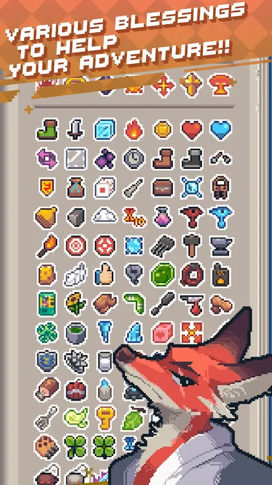 Screenshot 3 — Guidus: Pixel Roguelike RPG 1.2050 MOD APK