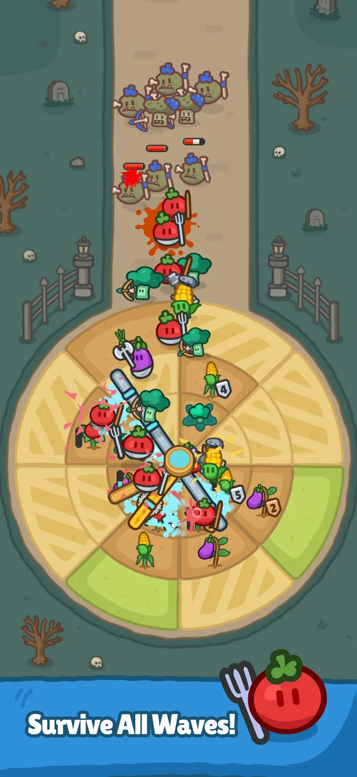 Screenshot 2 — Harvest King: Farm TD Strategy 13.3 MOD APK