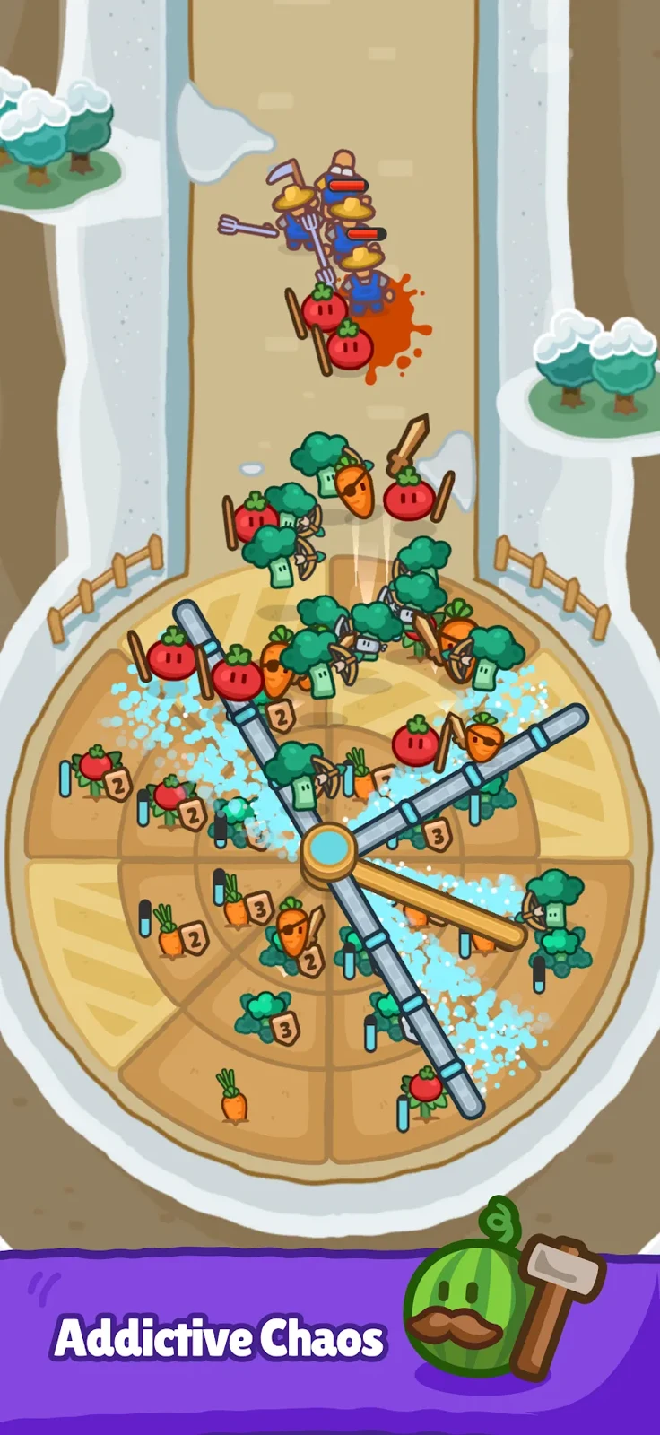 Screenshot 5 — Harvest King: Farm TD Strategy 13.3 MOD APK
