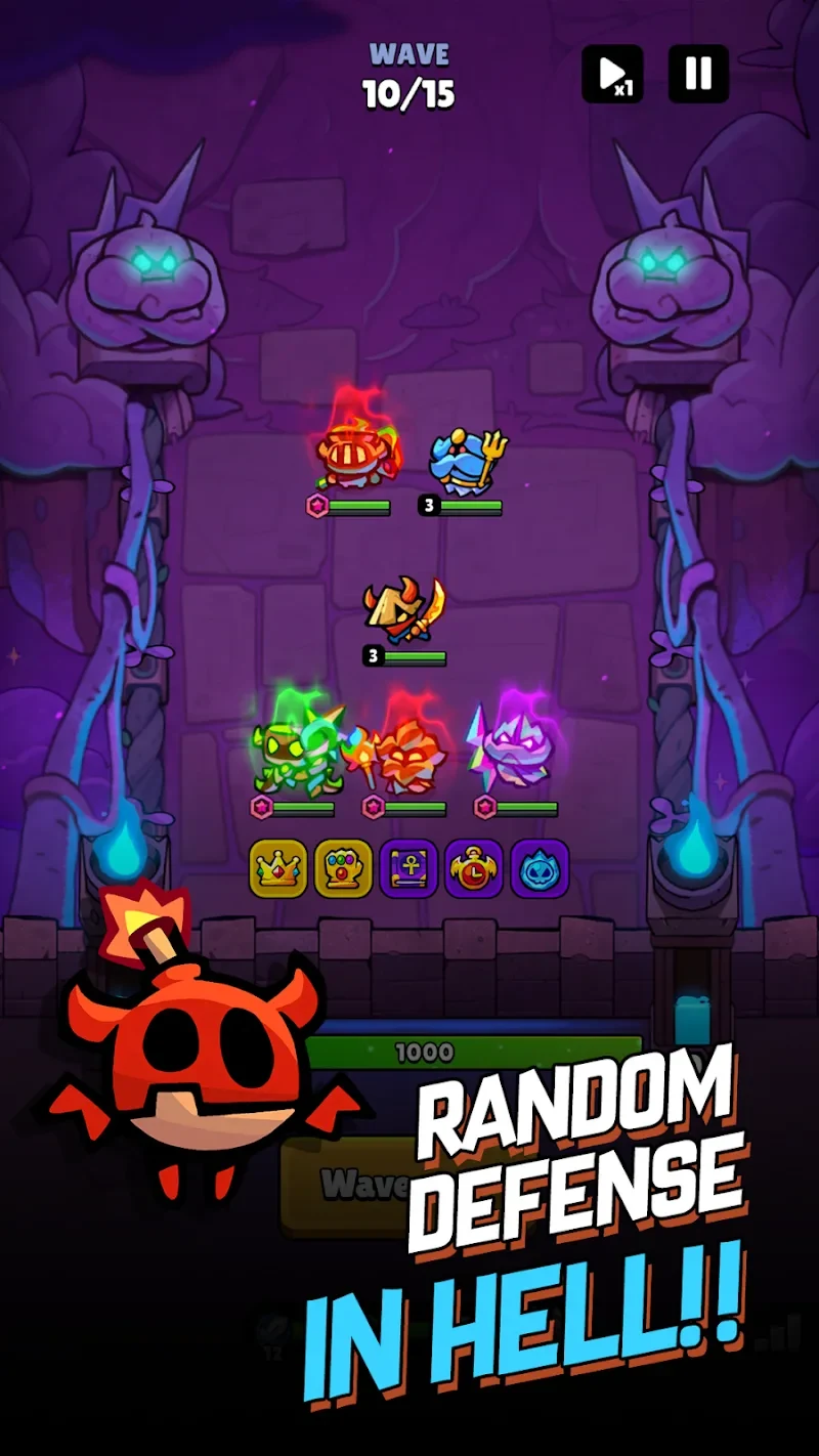 Screenshot 2 — Hellsquad Rrrush! 1.13.1 MOD APK