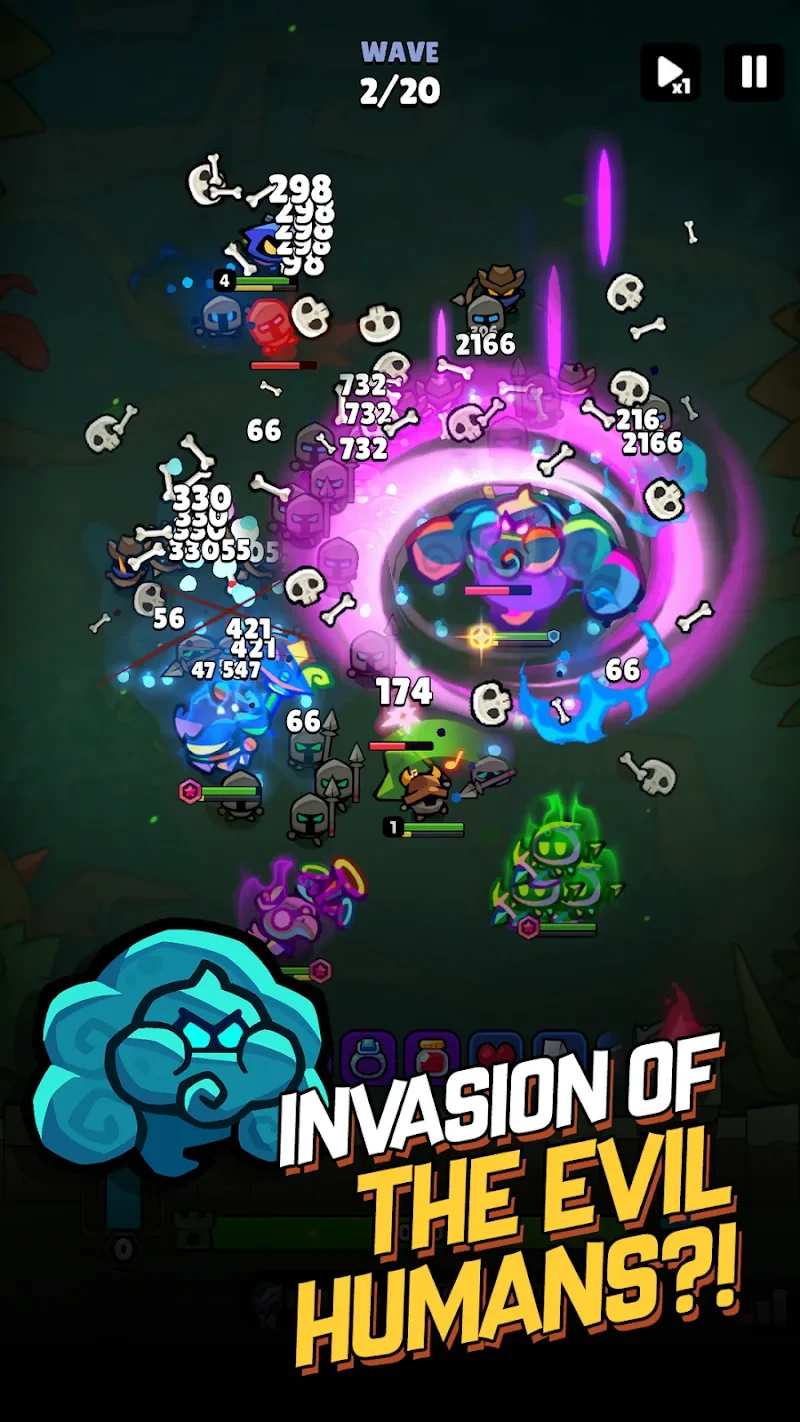 Screenshot 3 — Hellsquad Rrrush! 1.13.1 MOD APK
