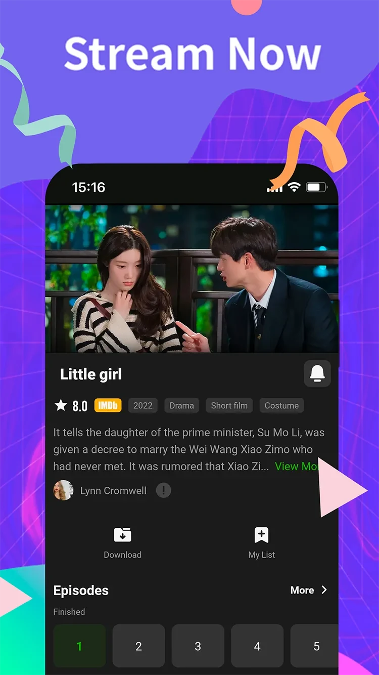 Screenshot 3 — HiTV : K-Dramas Encyclopedia 3.5.3 MOD APK