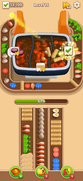 Screenshot 5 — Hotpot Flow: Food Games 1.112.8 MOD APK