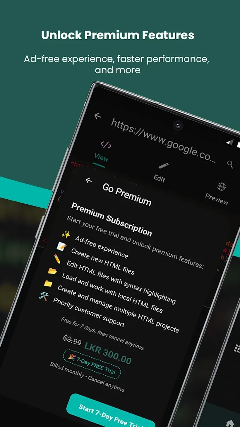 Screenshot 4 — HTML Viewer 9.3 MOD APK