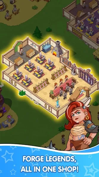 Screenshot 5 — Idle Artisan Town 1.0.3 MOD APK