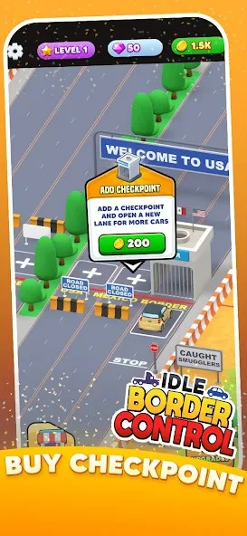 Screenshot 2 — Idle Border Control 5.5.0 MOD APK