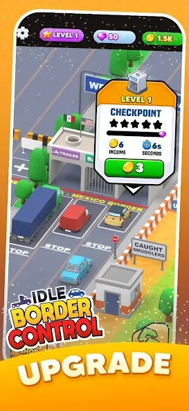 Screenshot 3 — Idle Border Control 5.5.0 MOD APK