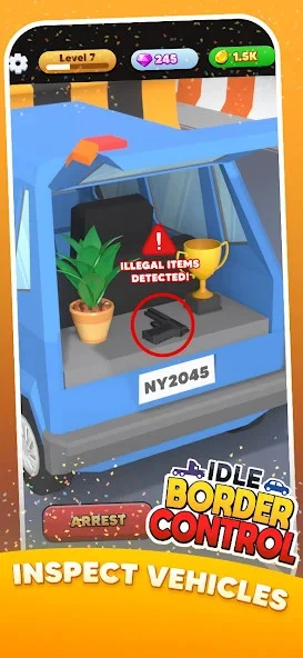 Screenshot 4 — Idle Border Control 5.5.0 MOD APK