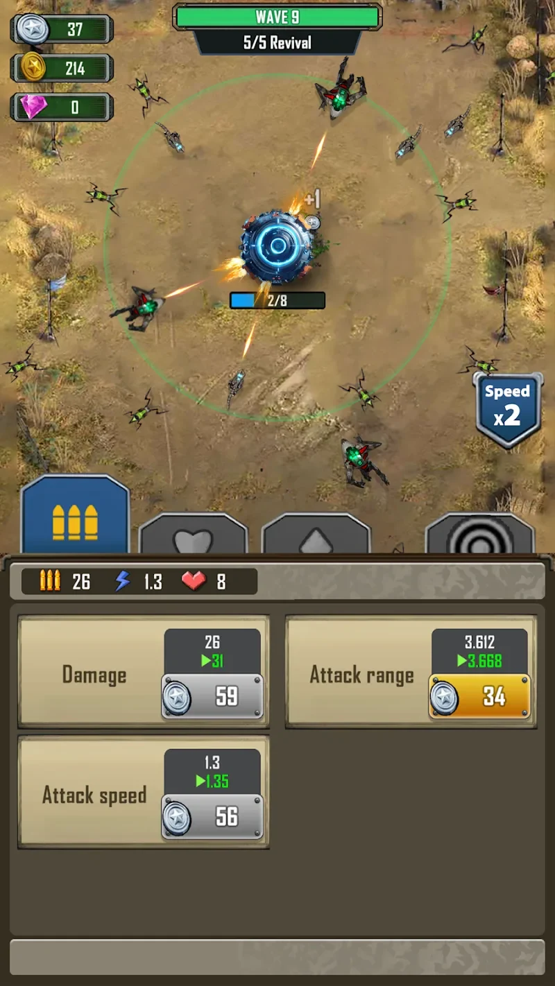Screenshot 2 — Idle Defense Legend: TD Game 1.0.21 MOD APK