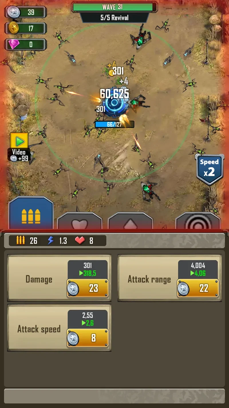 Screenshot 3 — Idle Defense Legend: TD Game 1.0.21 MOD APK