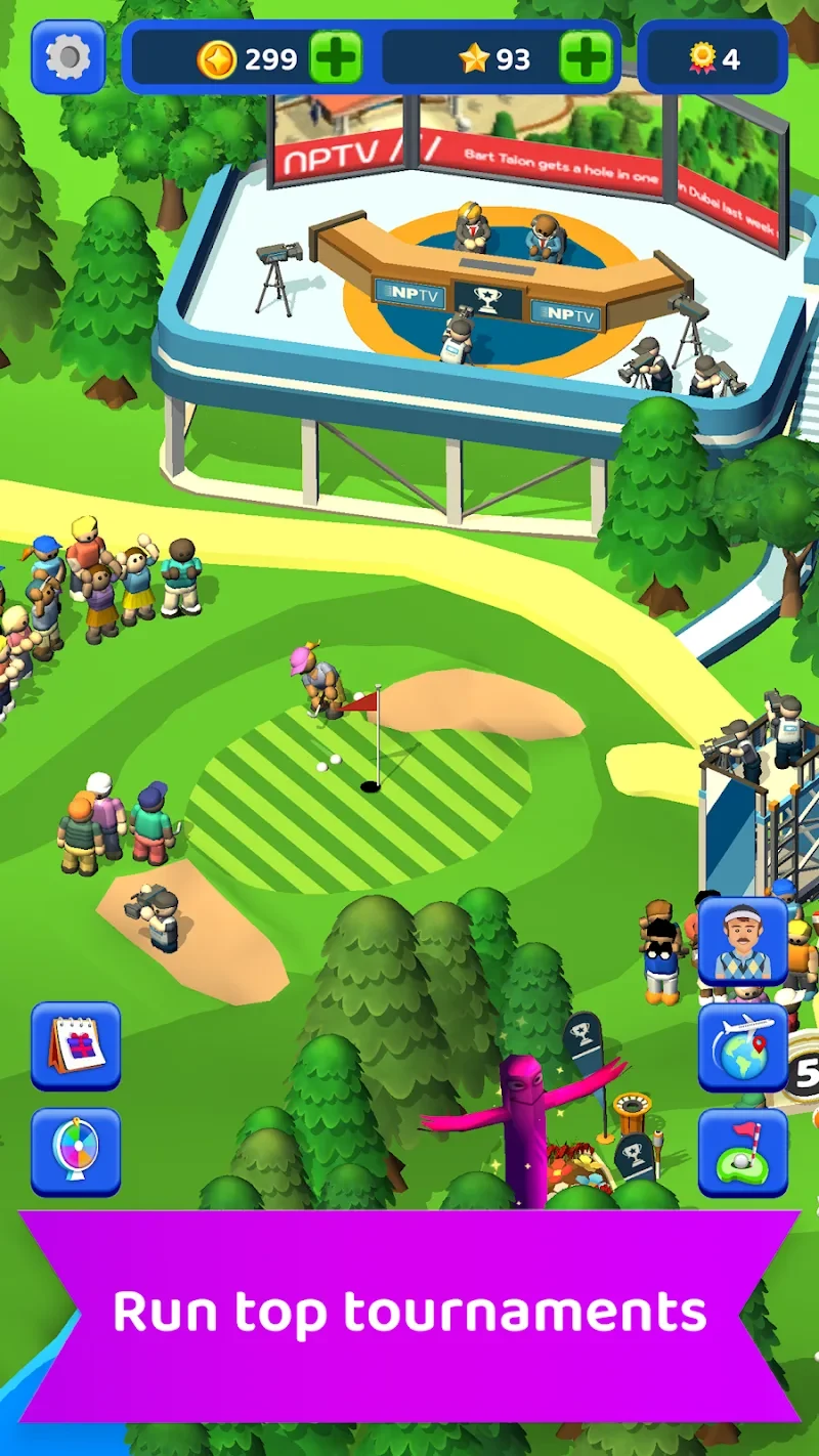 Screenshot 4 — Idle Golf Club Manager Tycoon 6.16.1 MOD APK
