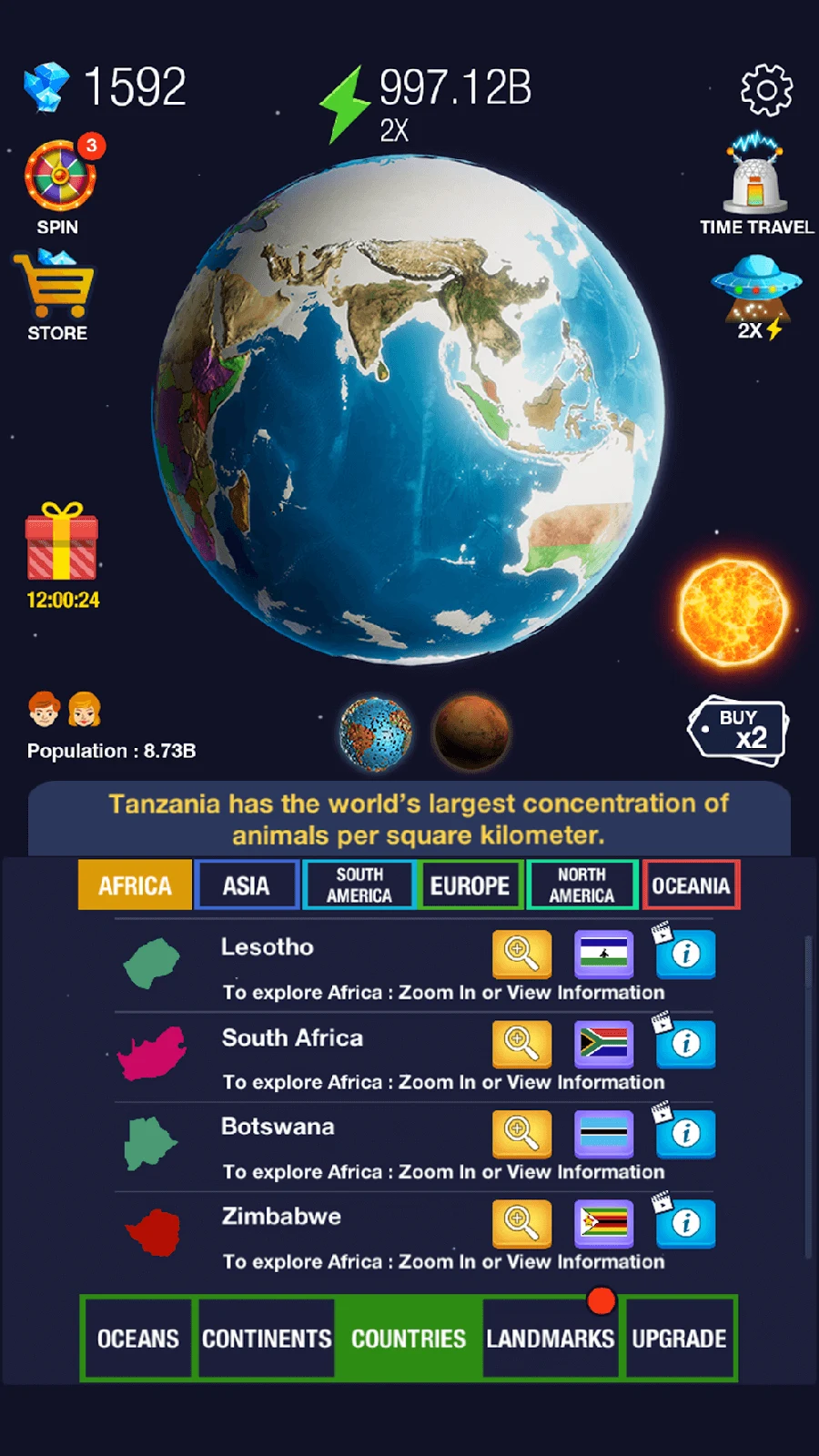 Screenshot 2 — Idle World 8.4.5 MOD APK