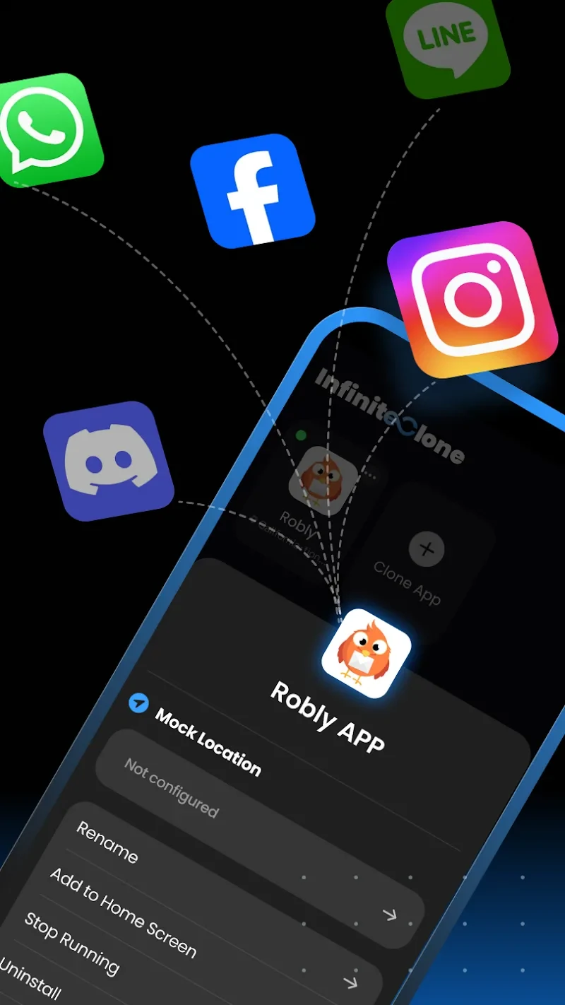 Screenshot 2 — InfiniteClone 1.1.2 MOD APK
