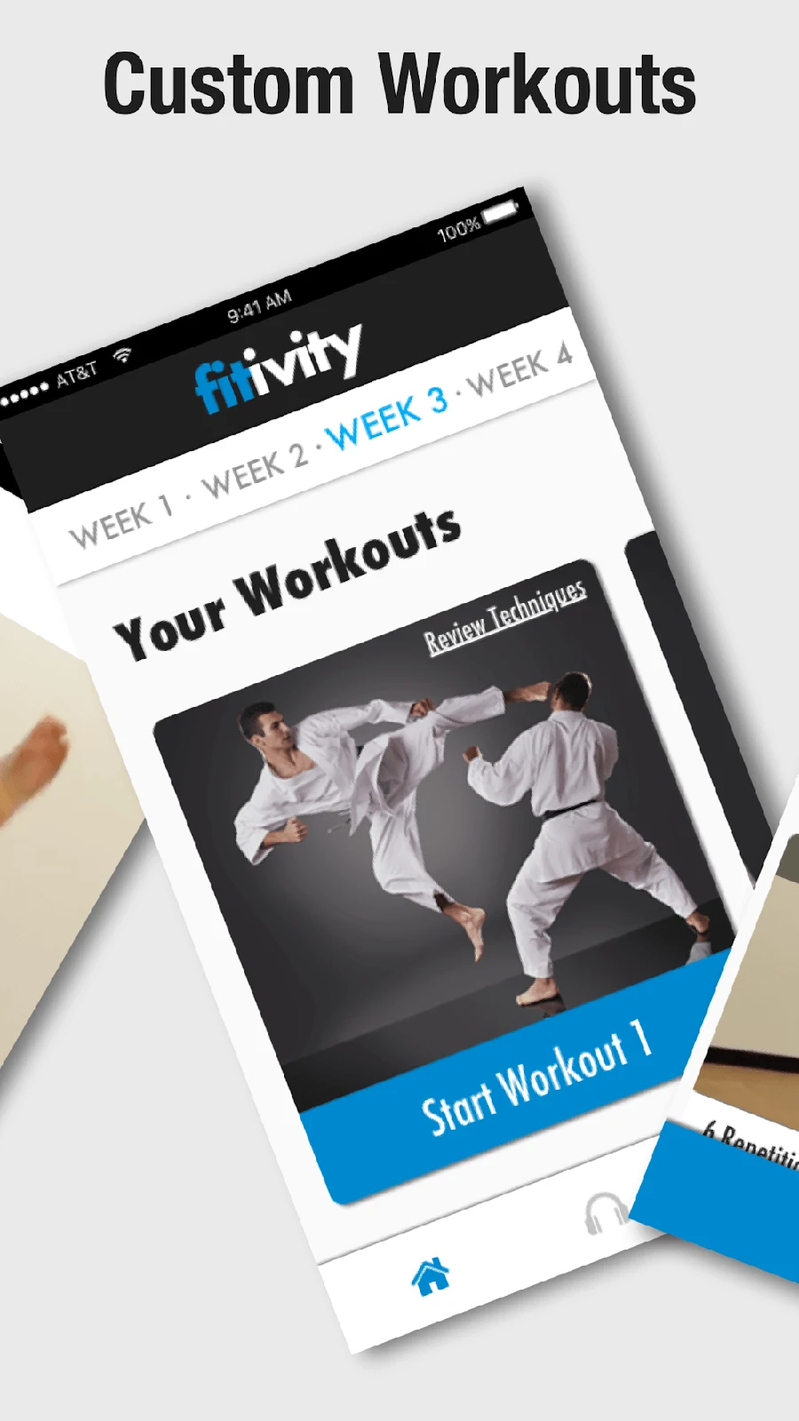 Capture d'écran 2 — Karate Training 8.2.1 MOD APK