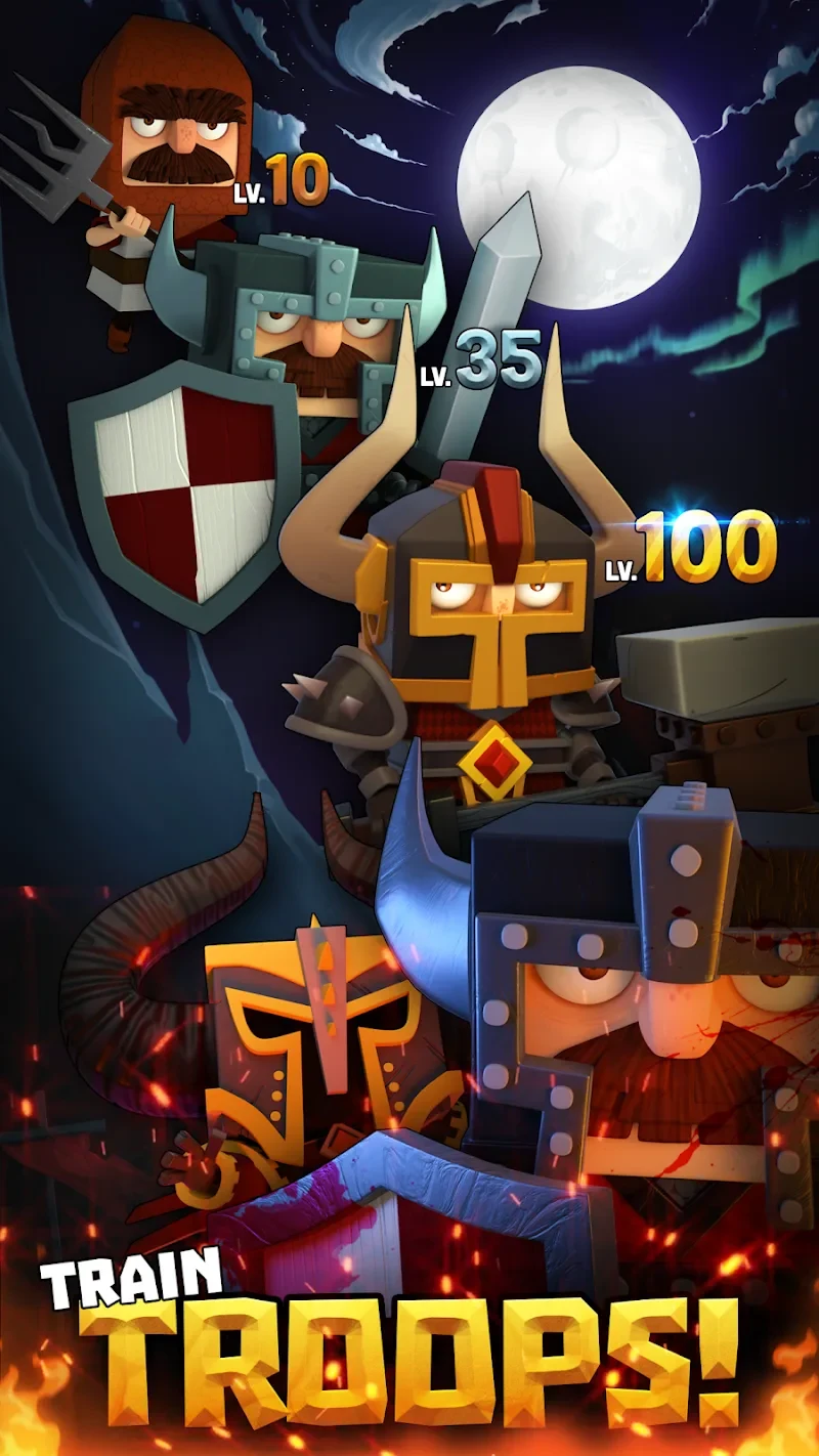 لقطة شاشة 2 — Kingdoms of HF – Dragon War 2.65 MOD APK