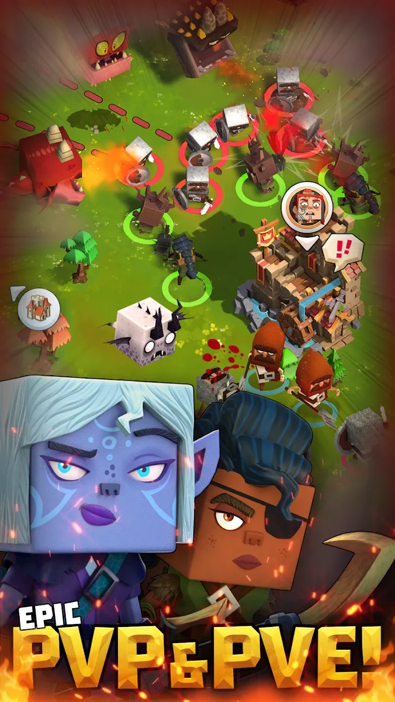 لقطة شاشة 3 — Kingdoms of HF – Dragon War 2.65 MOD APK