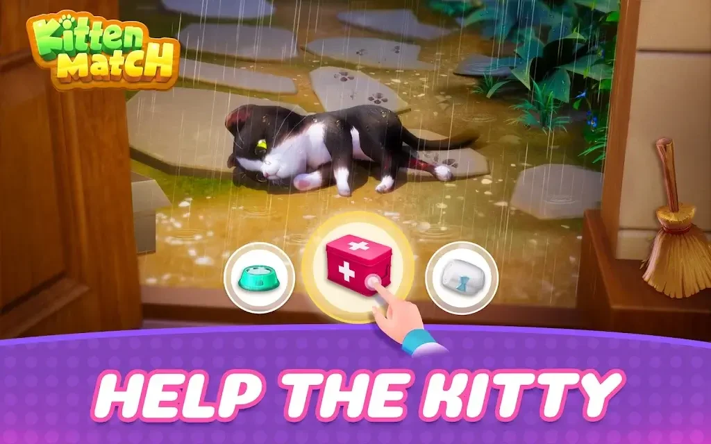 Screenshot 2 — Kitten Match 6.1.0 MOD APK
