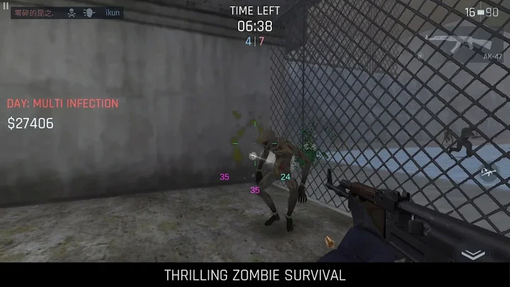 Captura de tela 2 — Kontra – Multiplayer FPS 1.119.1 MOD APK
