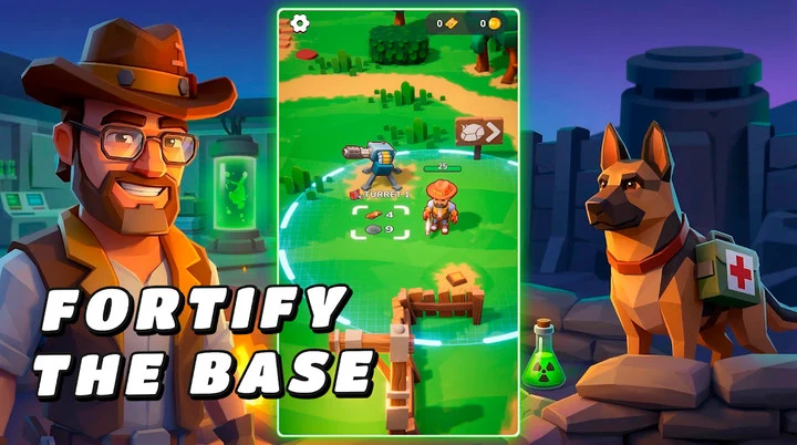 Screenshot 2 — LASTHOLD Z: ZOMBIE NIGHTFALL 1.0.7 MOD APK