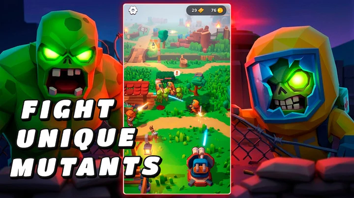 Screenshot 3 — LASTHOLD Z: ZOMBIE NIGHTFALL 1.0.7 MOD APK