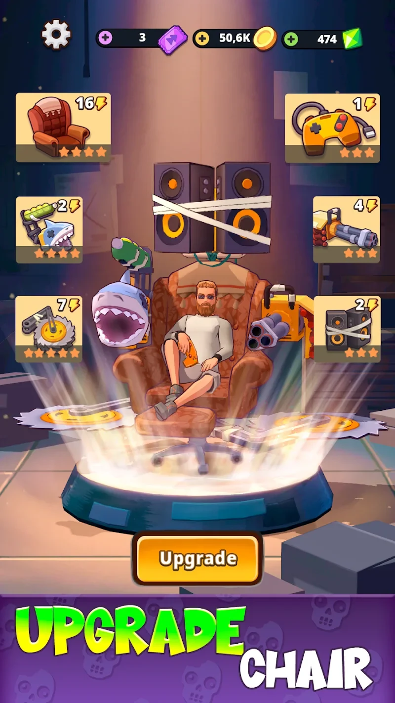 لقطة شاشة 2 — Lazy Apocalypse: Tower Defense 0.24.16 MOD APK