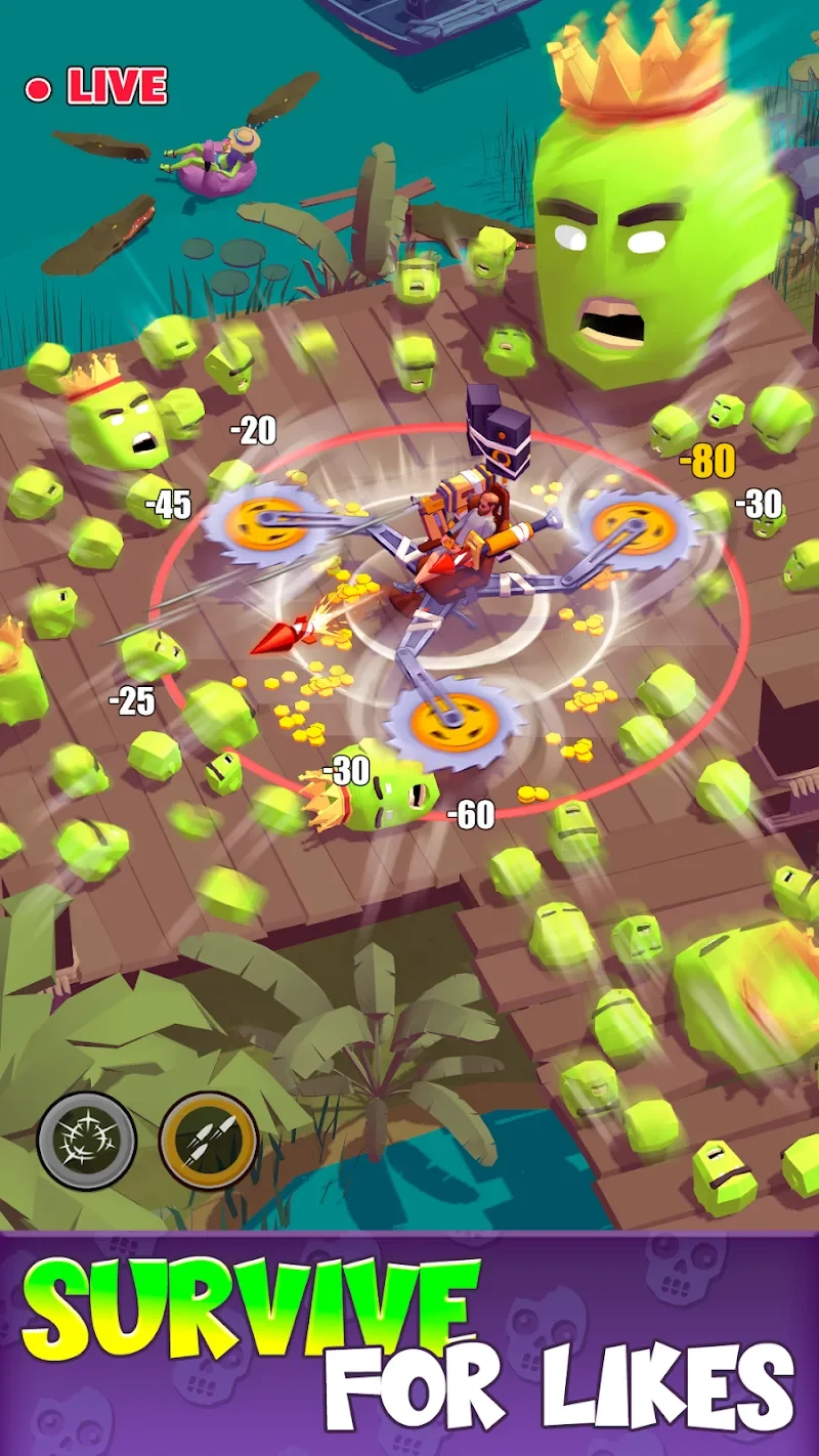 لقطة شاشة 3 — Lazy Apocalypse: Tower Defense 0.24.16 MOD APK