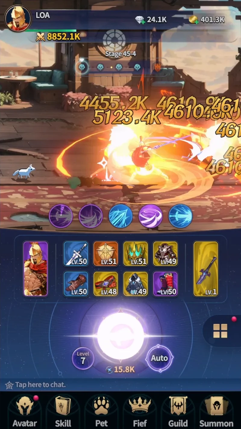 Captura de tela 2 — Legend of Avatar 1.27.1 MOD APK