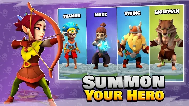 لقطة شاشة 2 — Loot Heroes: Fantasy RPG Games 1.26.2 MOD APK