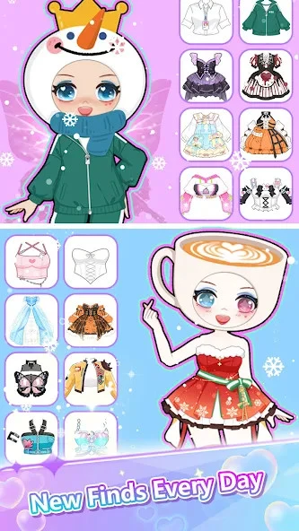 Screenshot 4 — Magical Girls: Dress Up Game 1.0.66 MOD APK