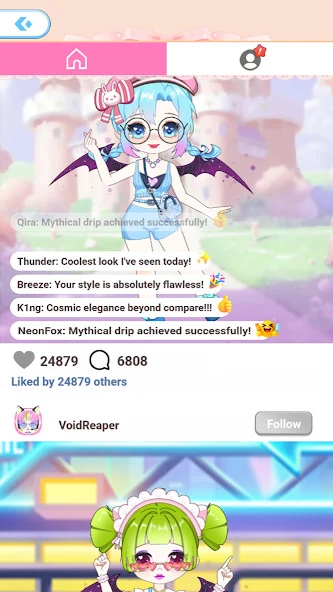 Screenshot 5 — Magical Girls: Dress Up Game 1.0.66 MOD APK