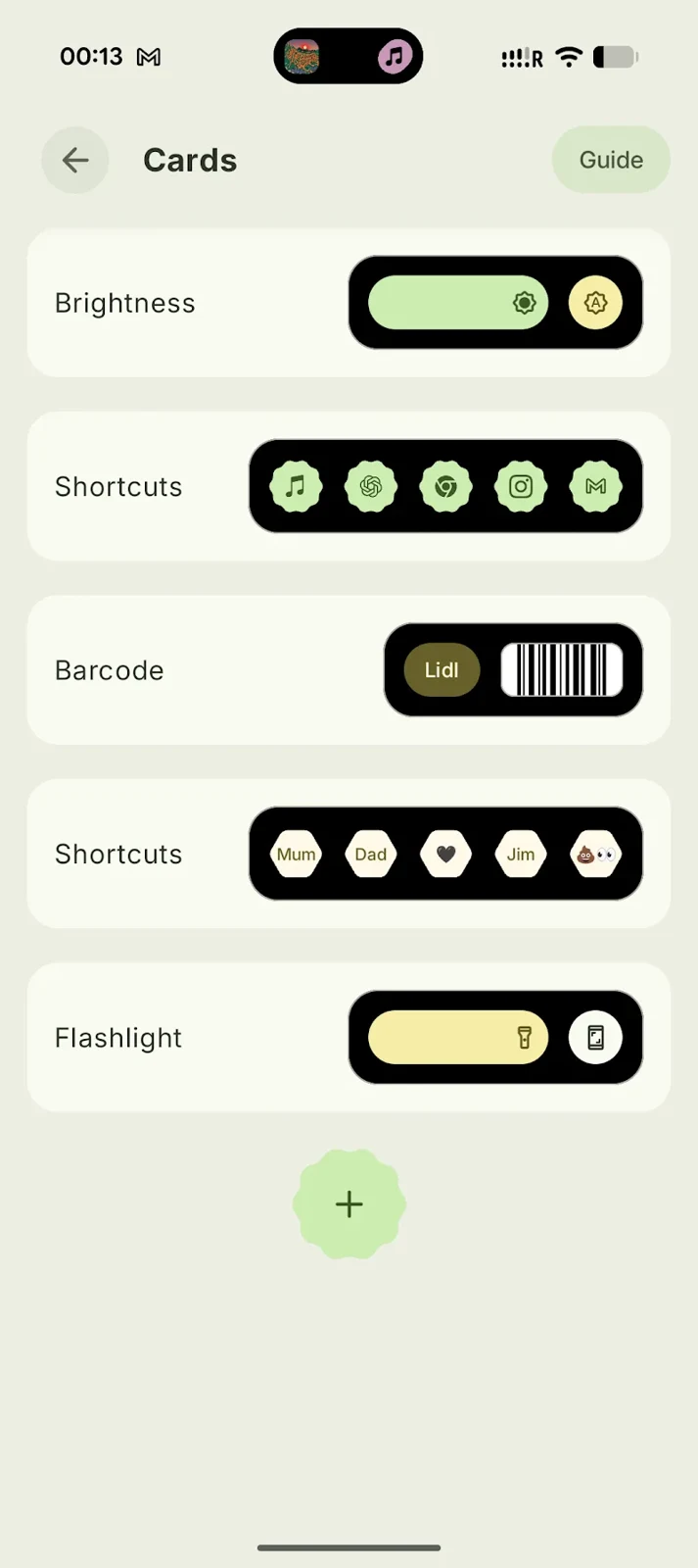 Captura de tela 2 — Material Capsule: Dynamic UI 15.9 MOD APK