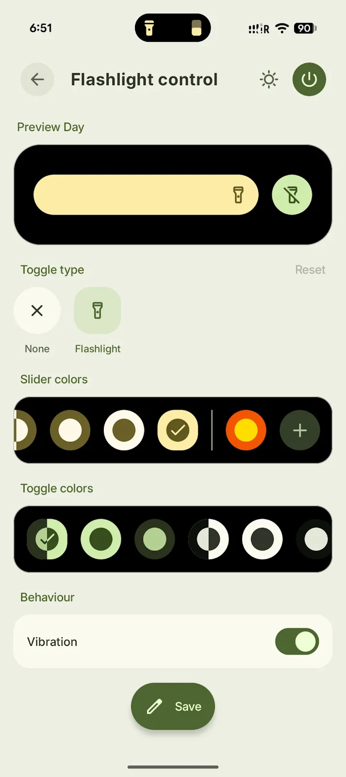 Captura de tela 4 — Material Capsule: Dynamic UI 15.9 MOD APK