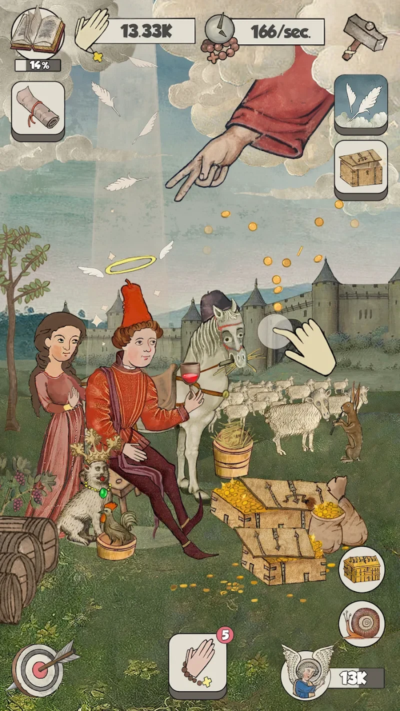Screenshot 3 — Medieval – Idle Prayer 1.0 MOD APK