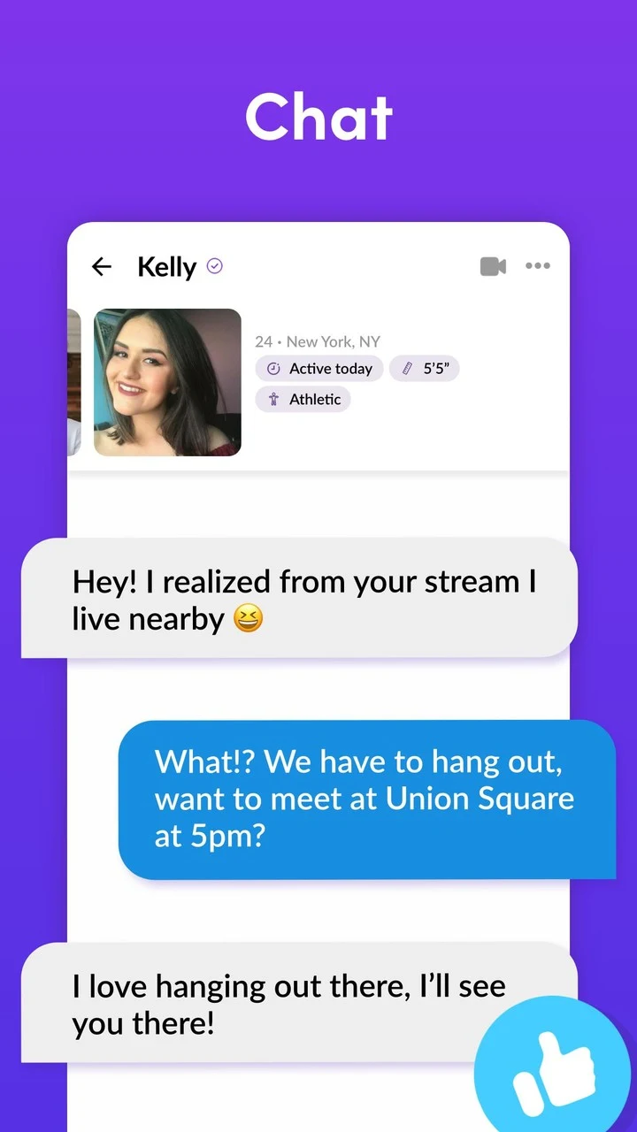 Screenshot 4 — MeetMe: Chat & Bertemu Orang 14.47.3.3745 MOD APK
