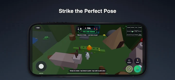 Screenshot 2 — Mega Paint: Hide and Seek 2.2 MOD APK