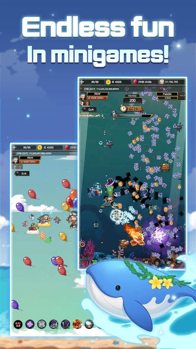 Screenshot 5 — Merge Ninja Star 2 1.0.651 MOD APK