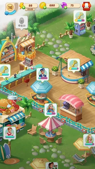 Ảnh chụp màn hình 4 — Merge Romance 2.3.3 MOD APK