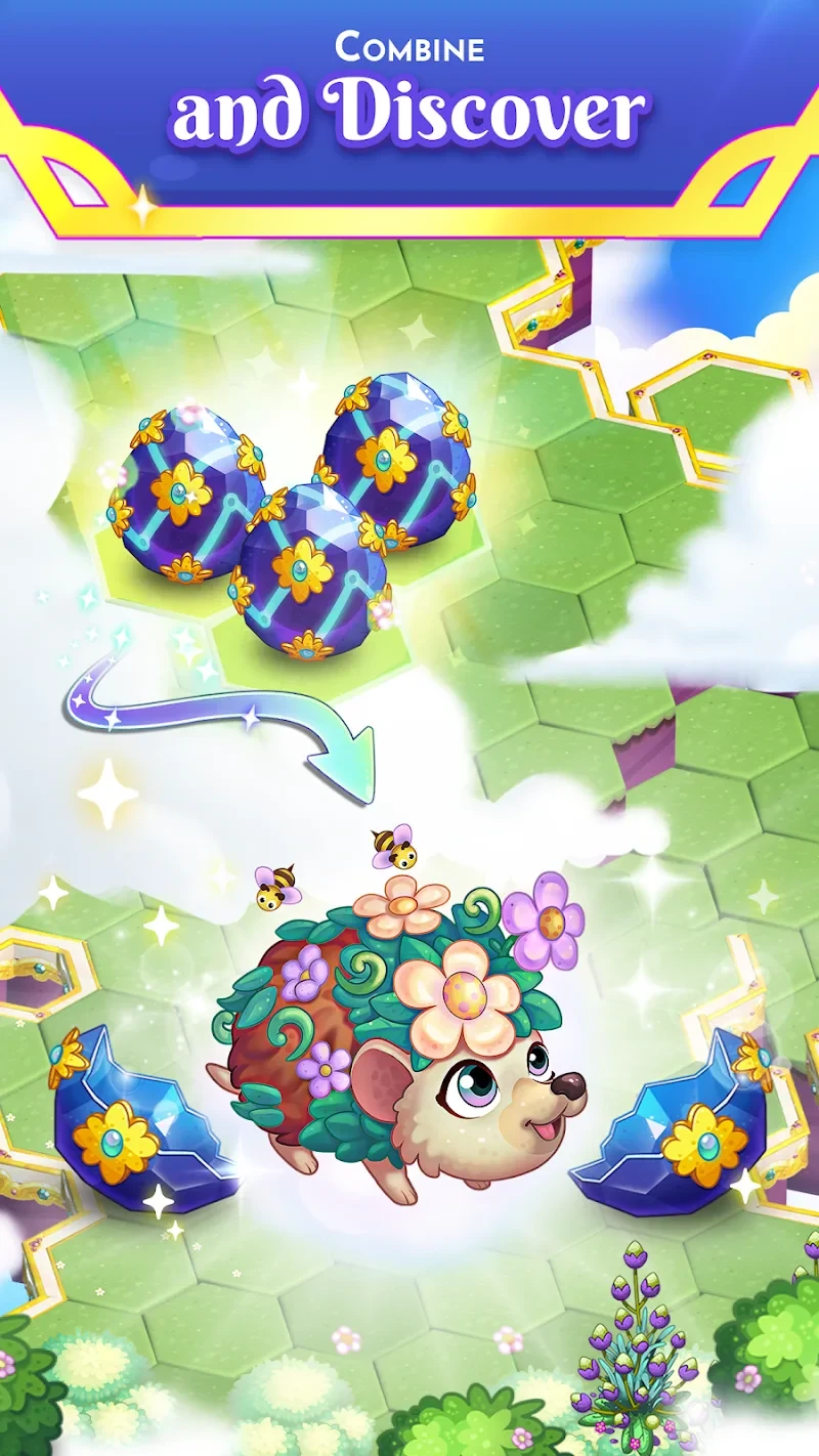 Screenshot 3 — Midas Merge: Matching Games