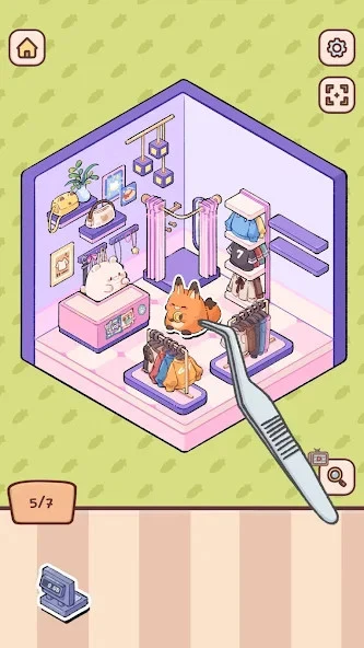 لقطة شاشة 2 — Miko Sticker Diary 0.0.7 MOD APK