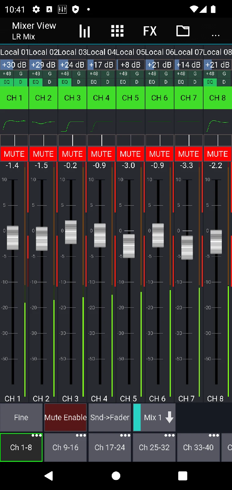 Screenshot 1 — Mixing Station 3.1.3 MOD APK