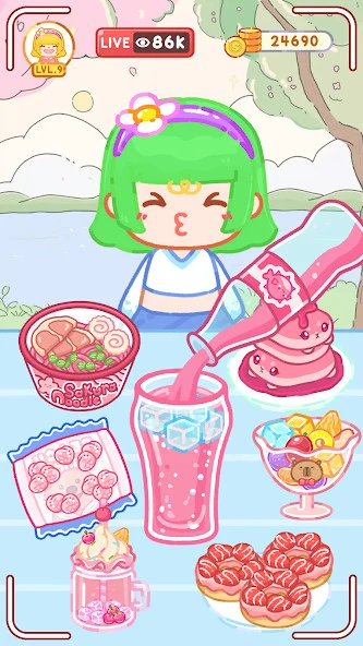 Screenshot 3 — Mukbang ASMR Livestream Party 0.0.12 MOD APK