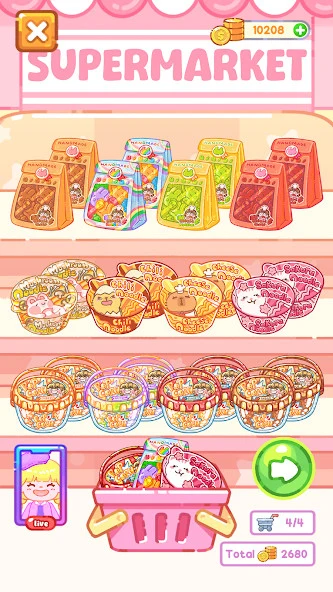 Screenshot 4 — Mukbang ASMR Livestream Party 0.0.12 MOD APK