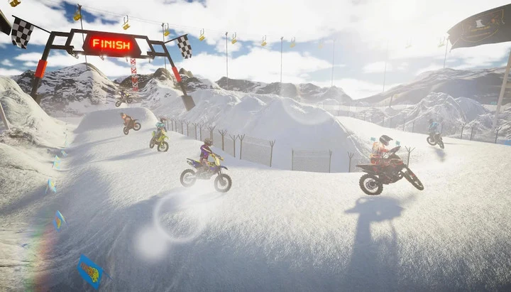 Screenshot 3 — MX Racing – Dirt Bike Wheelie 1.1 MOD APK