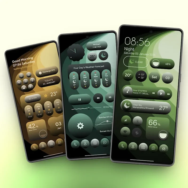 Screenshot 2 — My Thing Adaptive KWGT 1.1.1 MOD APK