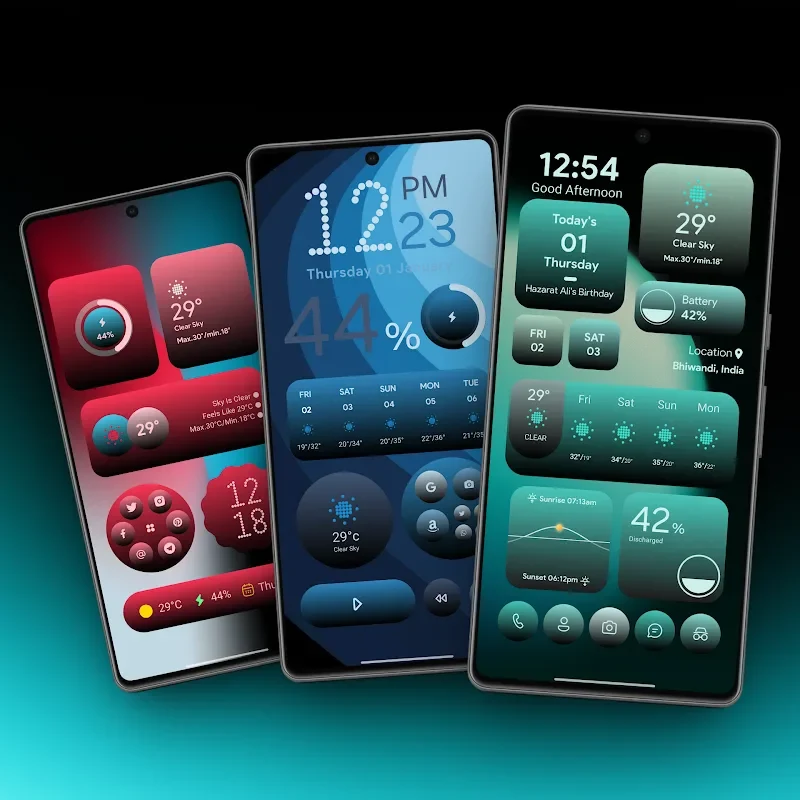Screenshot 4 — My Thing Adaptive KWGT 1.1.1 MOD APK